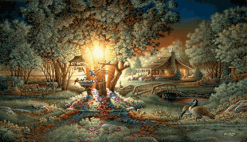 (image for) Colors of Spring Canvas (AP)